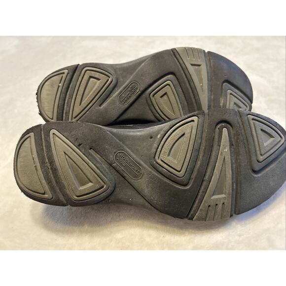 Rockport Men’s Shoes Size 10.5 W Wide Black Leather Slip On Casual Comfort XCS - Picture 7 of 8